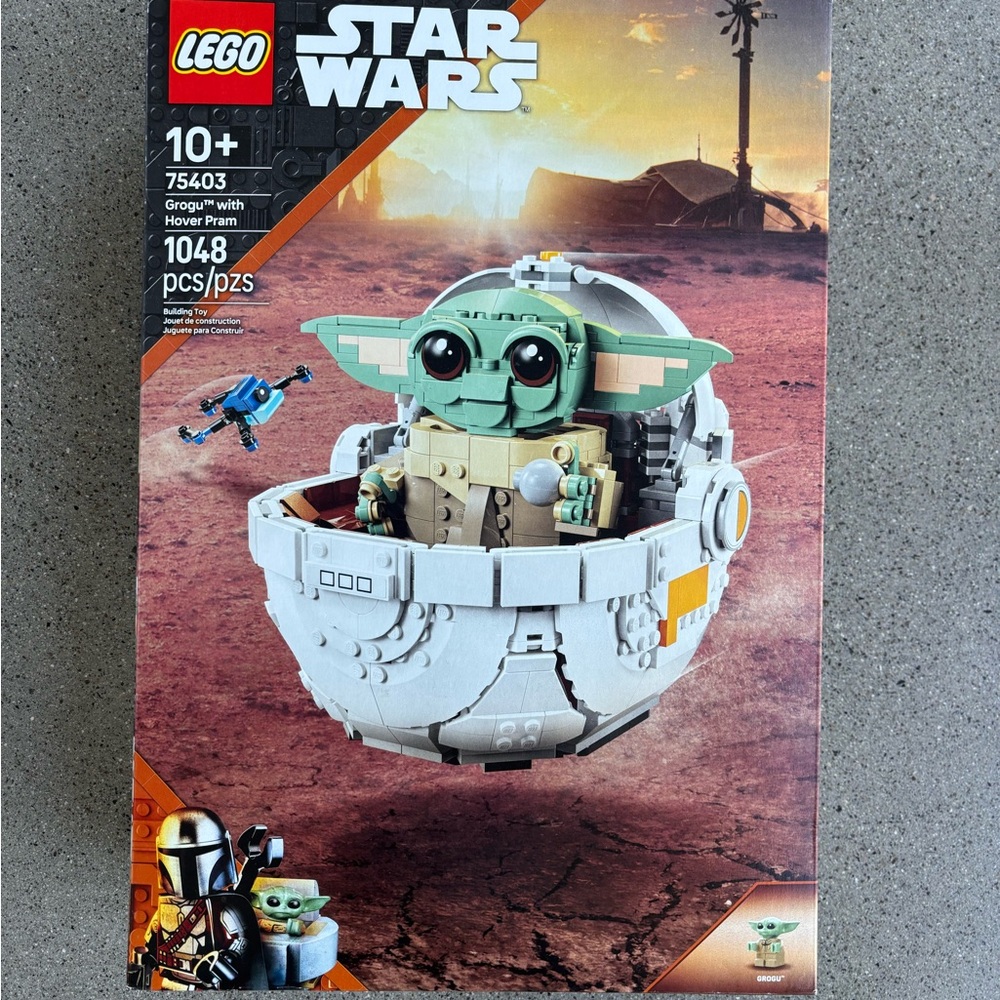 NEW: Lego Star Wars Grogu in Hover Pram